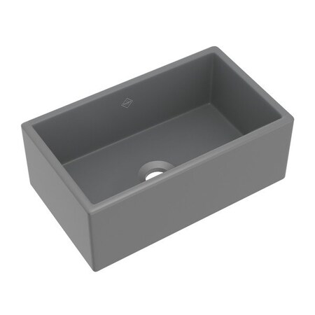 Rohl 30 Shaker Single Bowl Farmhouse Apron Front Fireclay Kitchen Sink MS3018MG